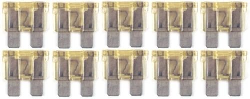 10 Pack 25 AMP ATC Blade Style 12V Automotive Fuses - Fast Acting Car Fuse Replacement for Vehicles, Trucks, Boats & RVs - Protect Your Electrical System from Short Circuits & Overloads