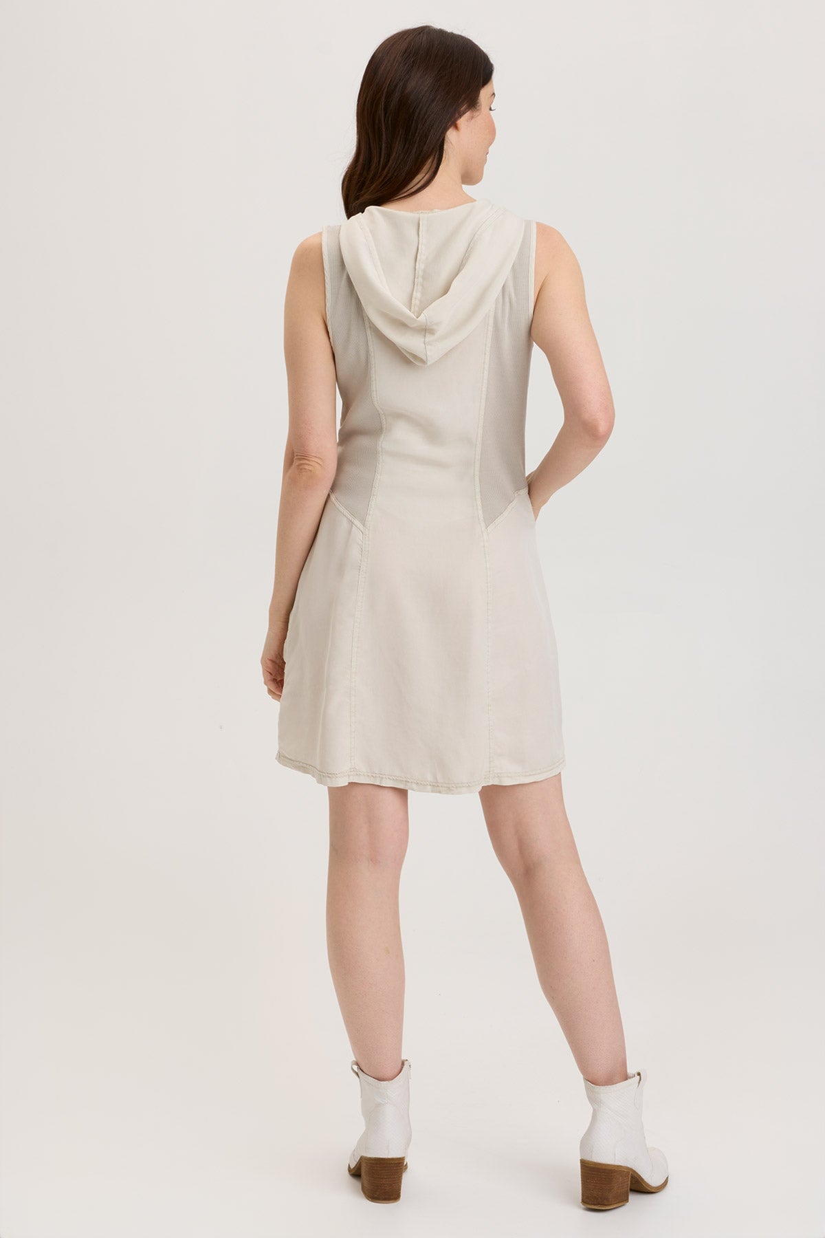 Janina Hooded Dress for Women - Stylish & Comfortable Long Sleeve Hoodie Dress - Perfect for Casual Wear, Loungewear & Outdoor Activities