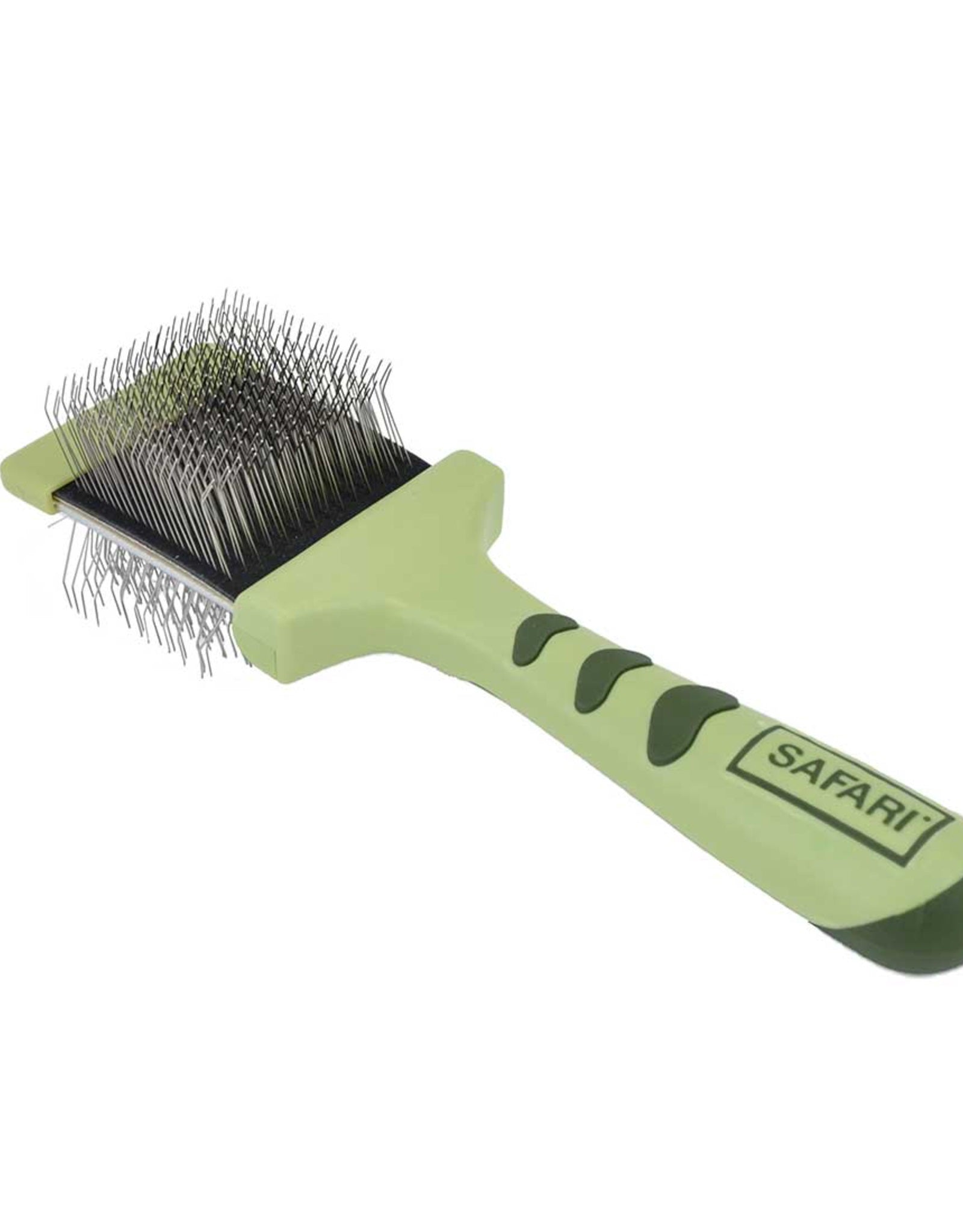 Premium Flexible Slicker Brush for Cats - Gentle Grooming Tool for Long & Short Hair - Reduce Shedding & Mats - Perfect for Home Pet Care & Professional Grooming