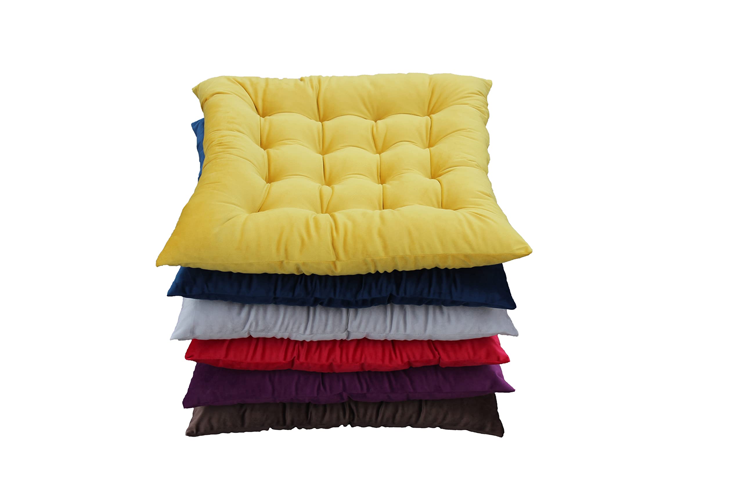 Premium Velvet Bench Cushion for Outdoor Furniture - Non-Slip Bottom, 17.7
