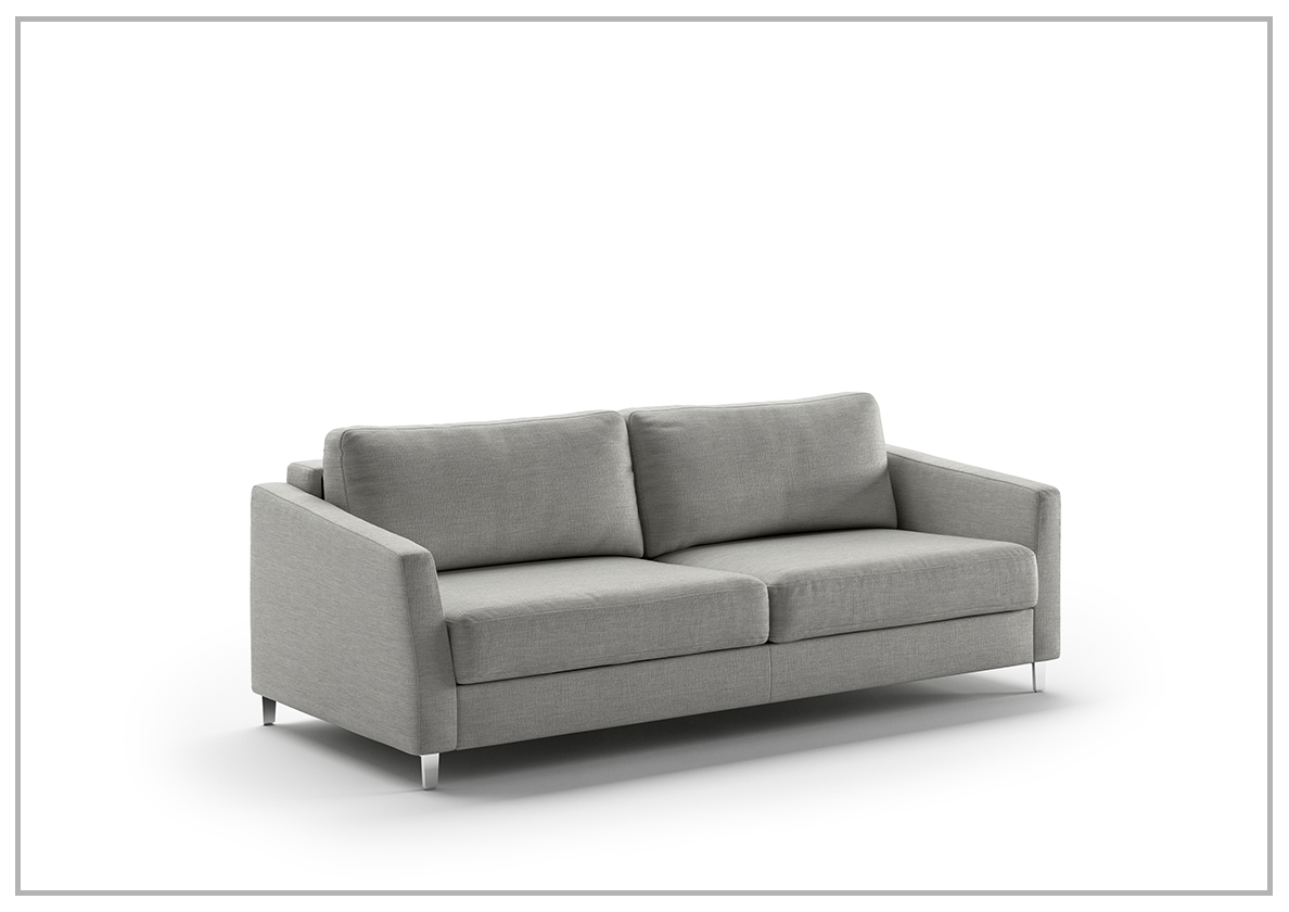 Custom Luonto Monika Fabric Sleeper Sofa - Handmade to Order | Convertible Couch Bed for Small Spaces & Guest Rooms | Perfect for Apartments, Dorms & Home Offices