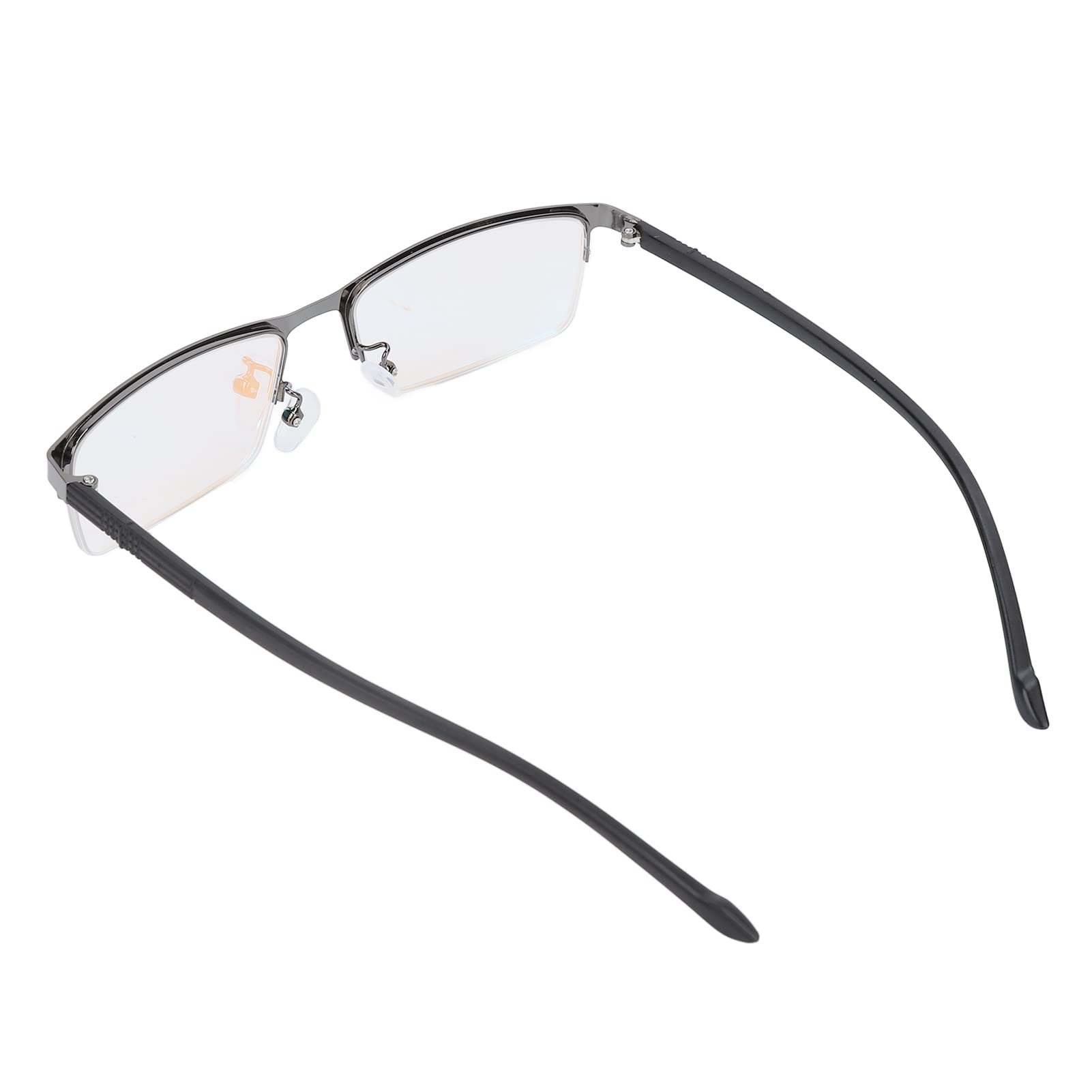 Color Blindness Correction Glasses - Full Black Half Frame for Red Green Color Blindness | Indoor & Outdoor Use for Driving, Reading & Daily Activities