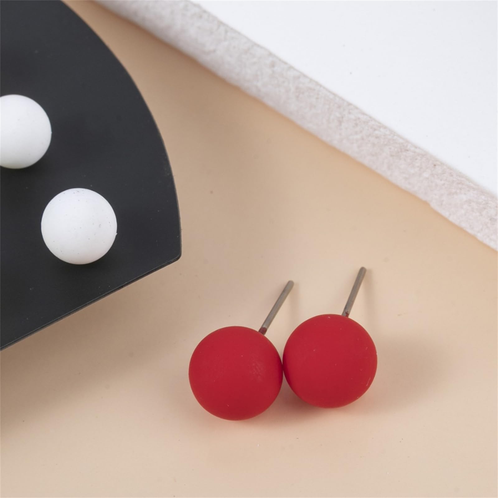 9 Pairs Large Heart Earrings for Women - Colorful Acrylic Geometric Stud Earrings, Valentine's Day Gifts | Perfect for Party, Date Night & Everyday Fashion Accessories