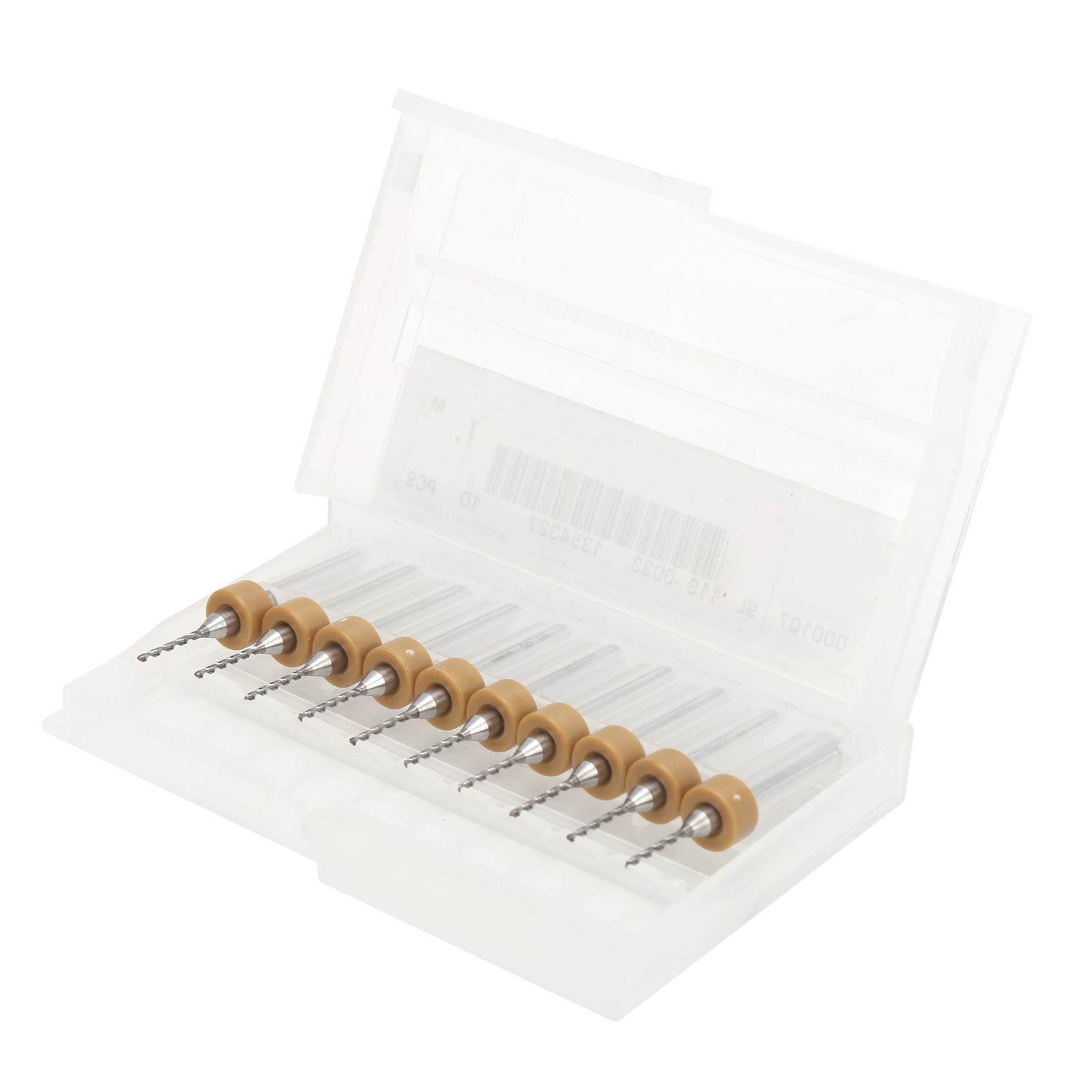 10Pcs Tungsten Carbide Printer Nozzle Cleaning Drill Bits - Durable Clog Cleaner Accessories for 3D Printers & Inkjet Printers - Perfect for Unclogging and Maintenance