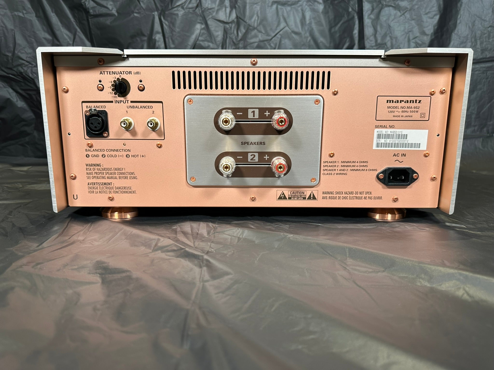 Marantz MA 9S2 Mono Power Amplifier Pair - Premium Audio Equipment for Home Theater & Hi-Fi Systems - Perfect for Audiophiles & Music Enthusiasts