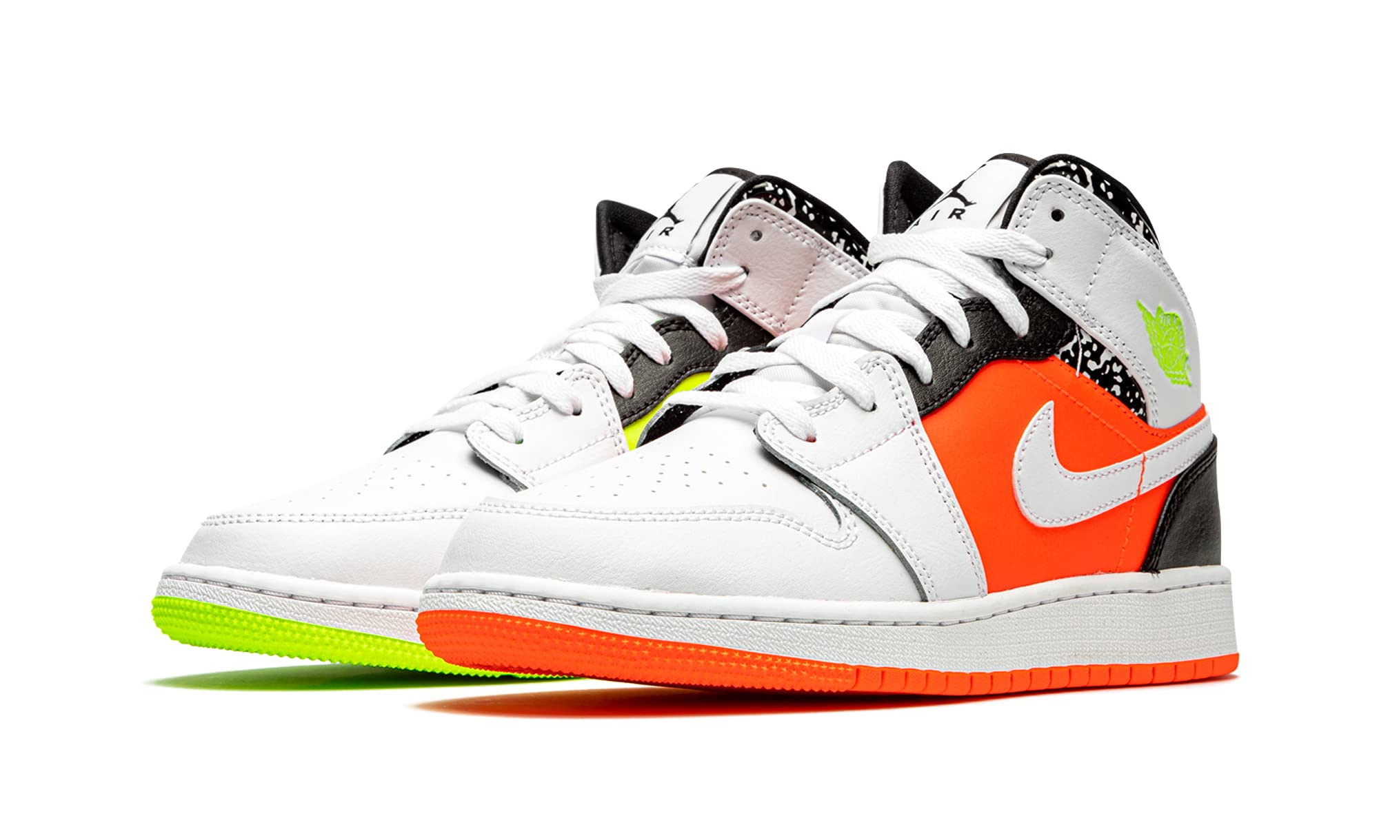 Nike Air Jordan 1 Mid GS Youth Basketball Shoes - Size 5Y for Boys & Girls - School, Sports & Casual Wear