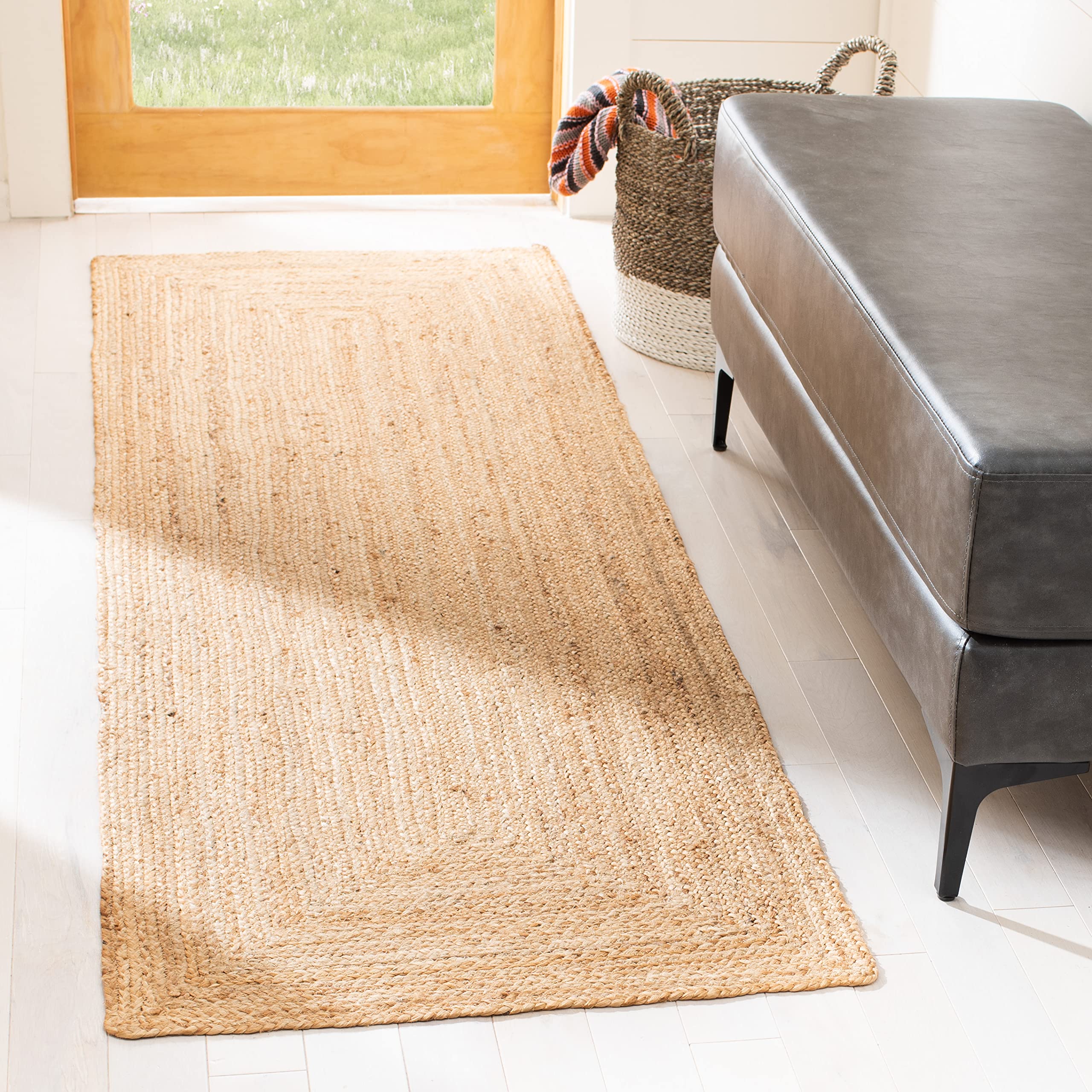 SAFAVIEH Natural Fiber Collection Jute Runner Rug - 2'3