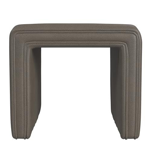 Ewter Gray Faux Leather