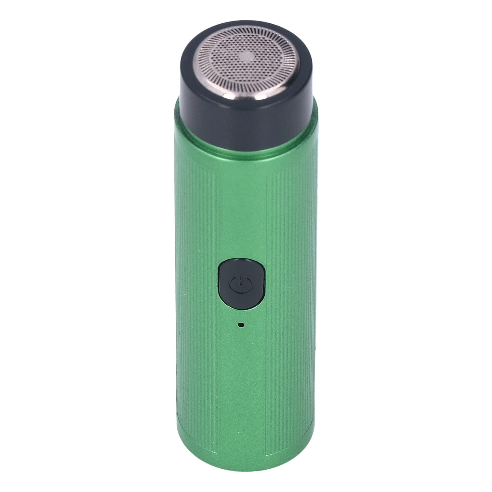 FECAMOS Men's Small Electric Shaver - Portable, Rechargeable, Painless & Quiet for Travel, Work & Daily Use (Green) - Perfect for Business Trips, Vacations & Home Grooming