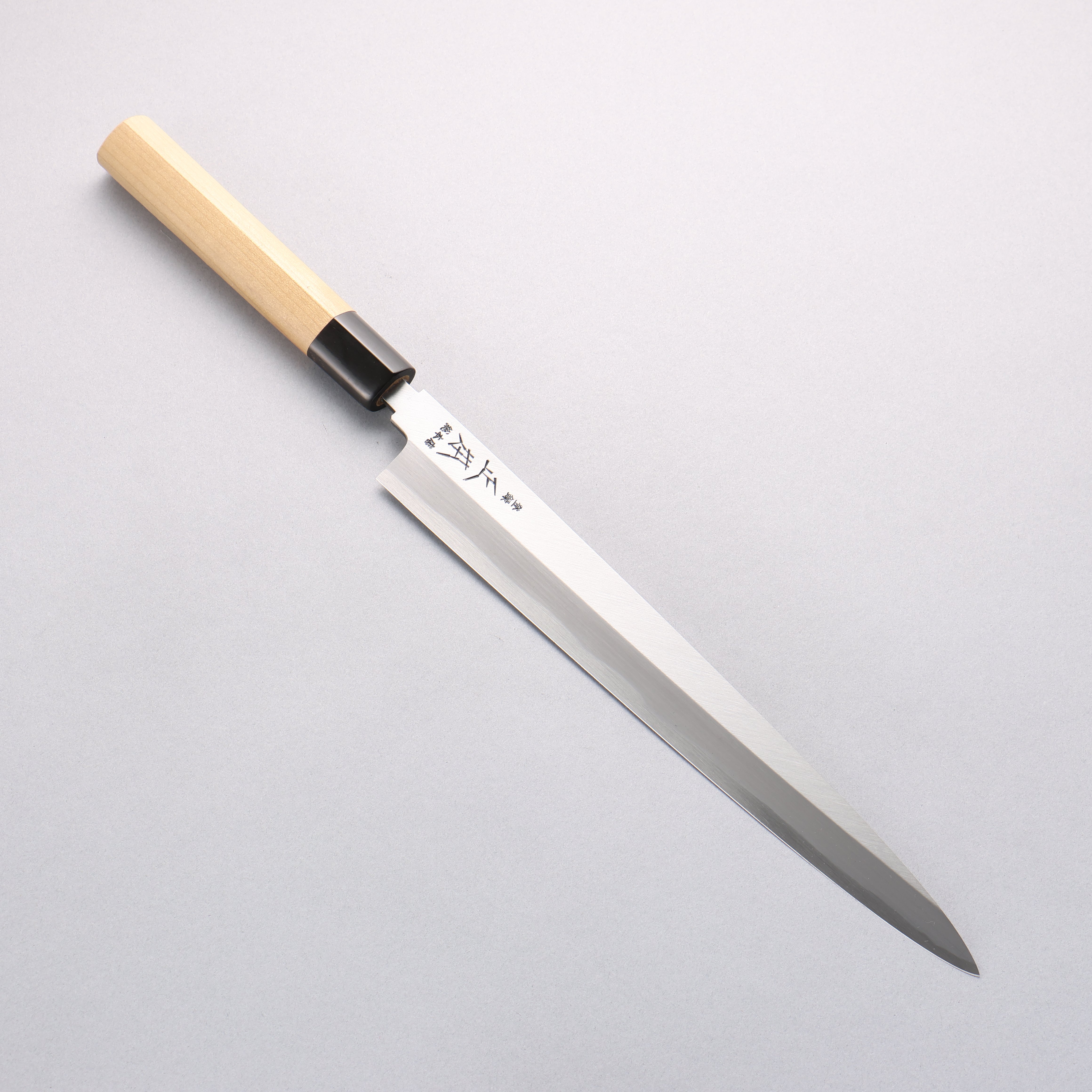 Masamoto Hongasumi White Steel No.2 Yanagiba Sushi Knife 300mm - Premium Japanese Magnolia Handle - Perfect for Sushi Chefs & Professional Kitchen Use