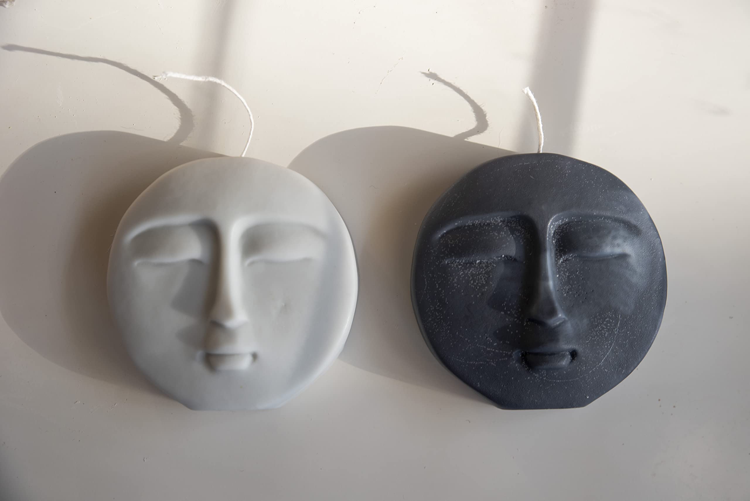 Halloween Decor Candle Set - Scented Moon Child Soy Wax Candles for Home & Bedroom | Hand-Poured Aesthetic Home Fragrance (Moon Set) | Perfect for Halloween Parties, Cozy Evenings & Gift Giving