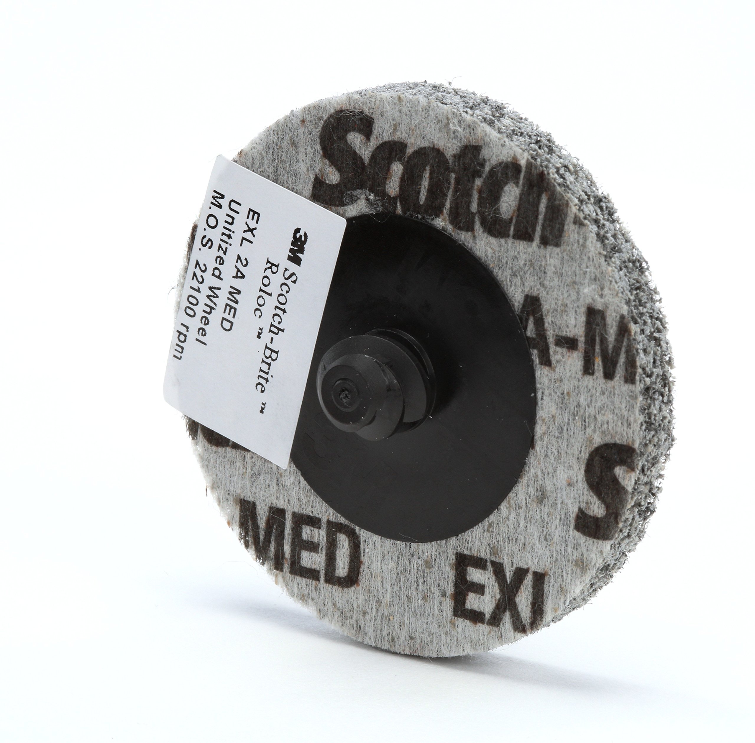 Scotch-Brite Roloc EXL Unitized Wheel TR - Silicon Carbide Abrasive, 2