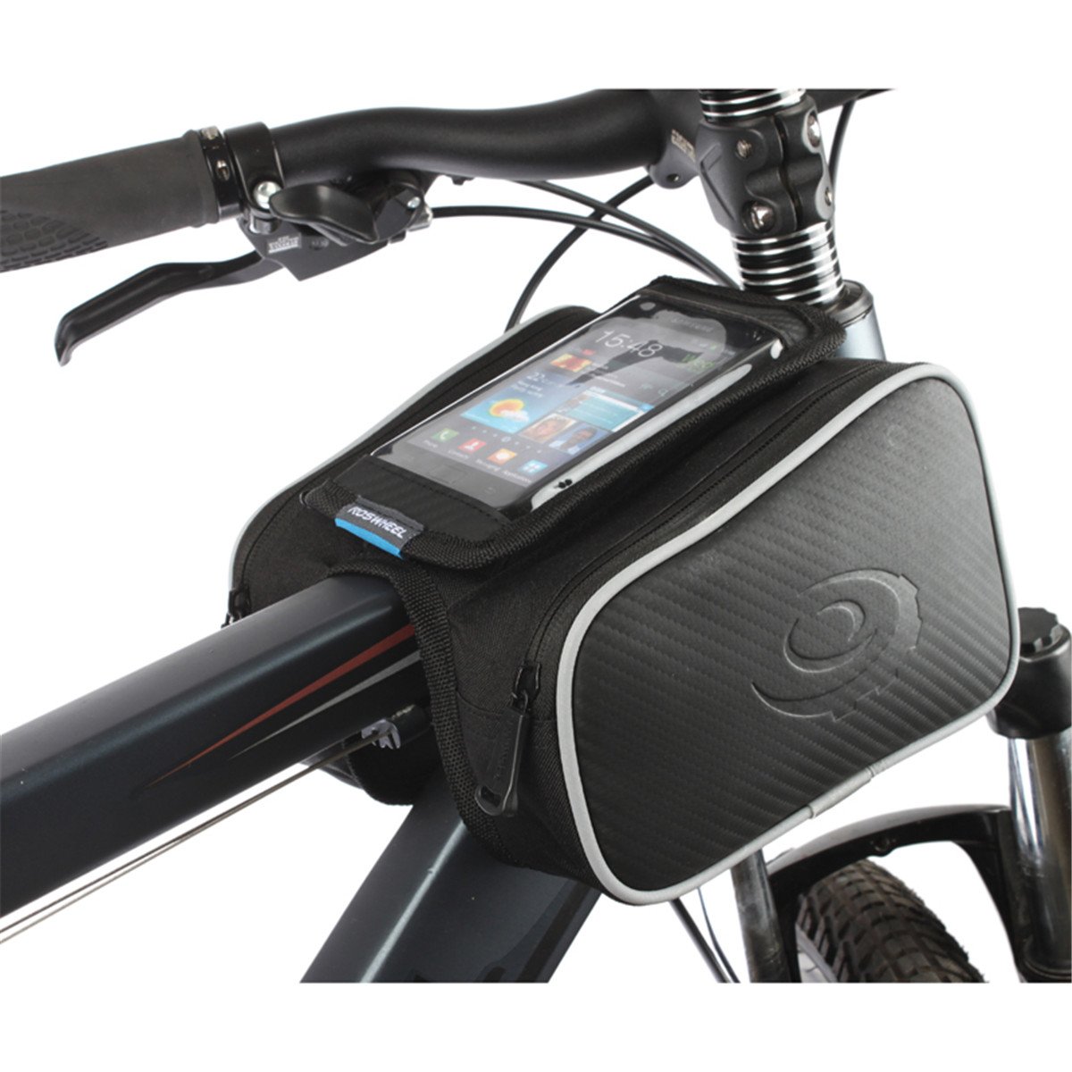 Premium Bike Phone Holder - Waterproof Cycling Phone Pouch with Secure Mount for iPhone & Android - Perfect for Road Bikes, Mountain Biking & Commuting