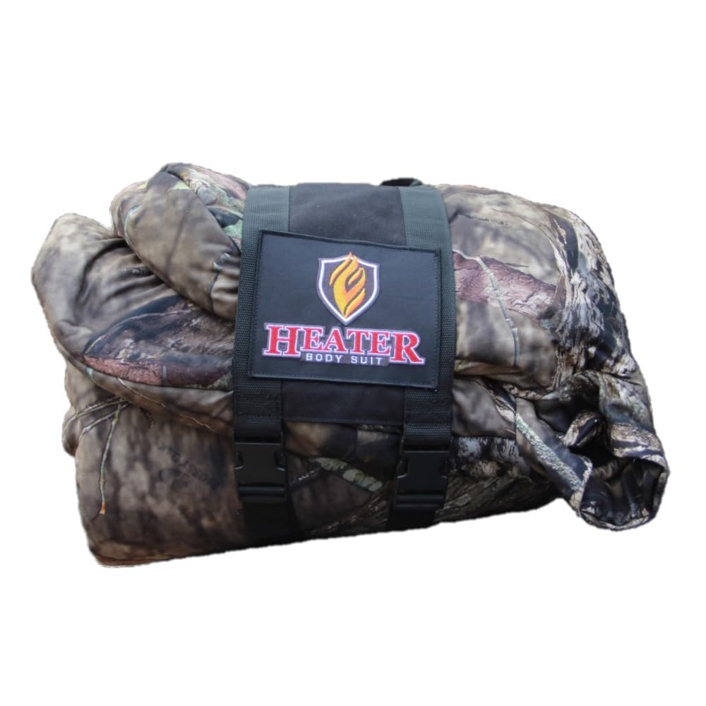 Heater Body Suit - Black Insulated Hunting Gear for Cold Weather | Tall & Wide Size | Ideal for Ice Fishing, Deer Hunting & Winter Outdoor Activities