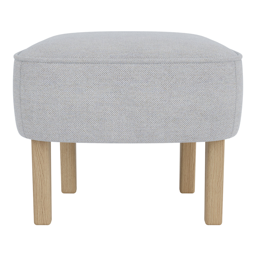Stylish Ingeborg Ottoman with Premium Textile Upholstery - Perfect for Living Room, Bedroom & Home Decor