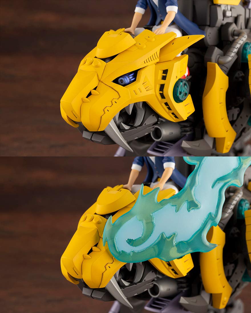 Kotobukiya ZOIDS Fang Tiger 1/35 Scale Model Kit - High-Quality Collectible Hobby Building Set for Anime Fans & Model Enthusiasts - Perfect for Display, Gifts, and DIY Projects