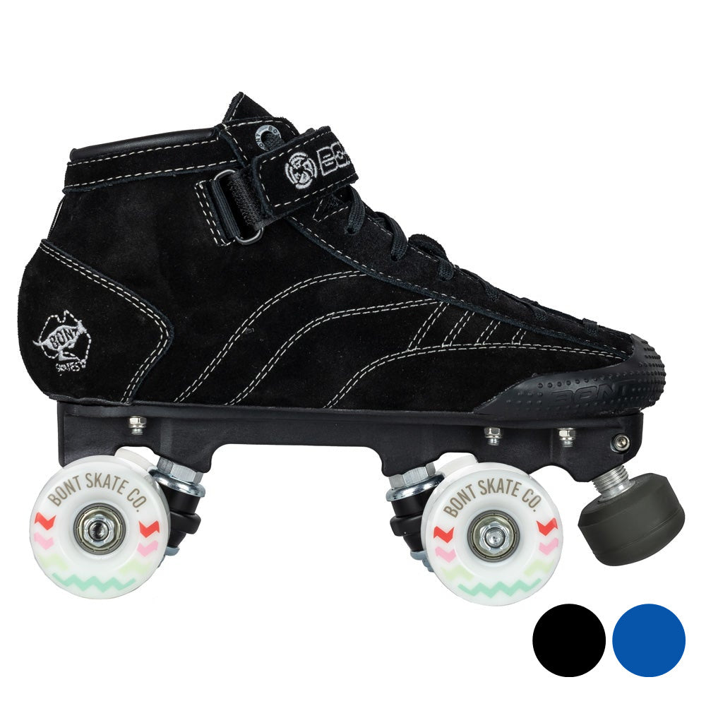 Bont Prostar Prodigy Glide Quad Roller Skates - Premium Package for Indoor & Outdoor Skating, Rink, Derby & Fitness