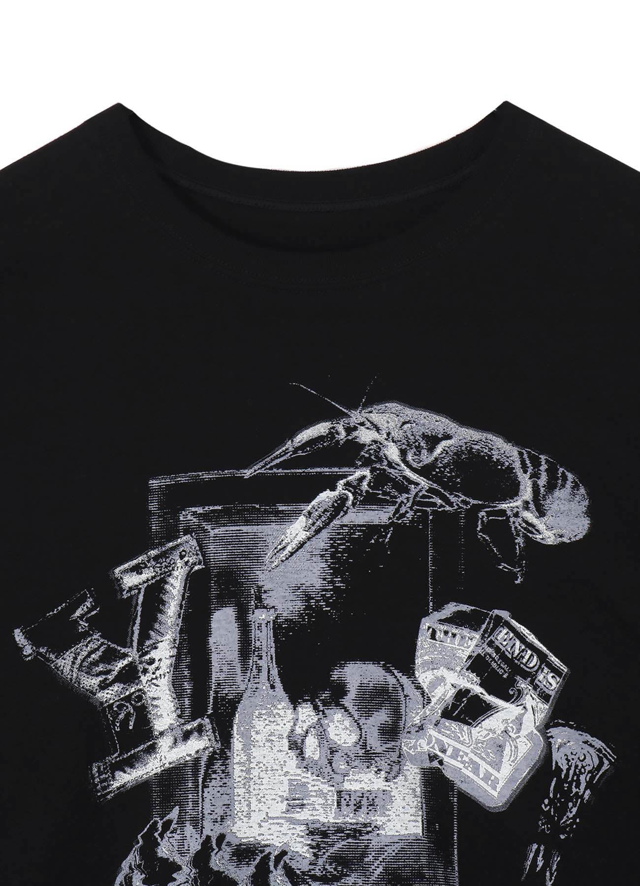 Soft Cotton Jersey Chaos Graphic T-Shirt for Men & Women | Trendy Streetwear Tee for Casual Outfits & Everyday Wear