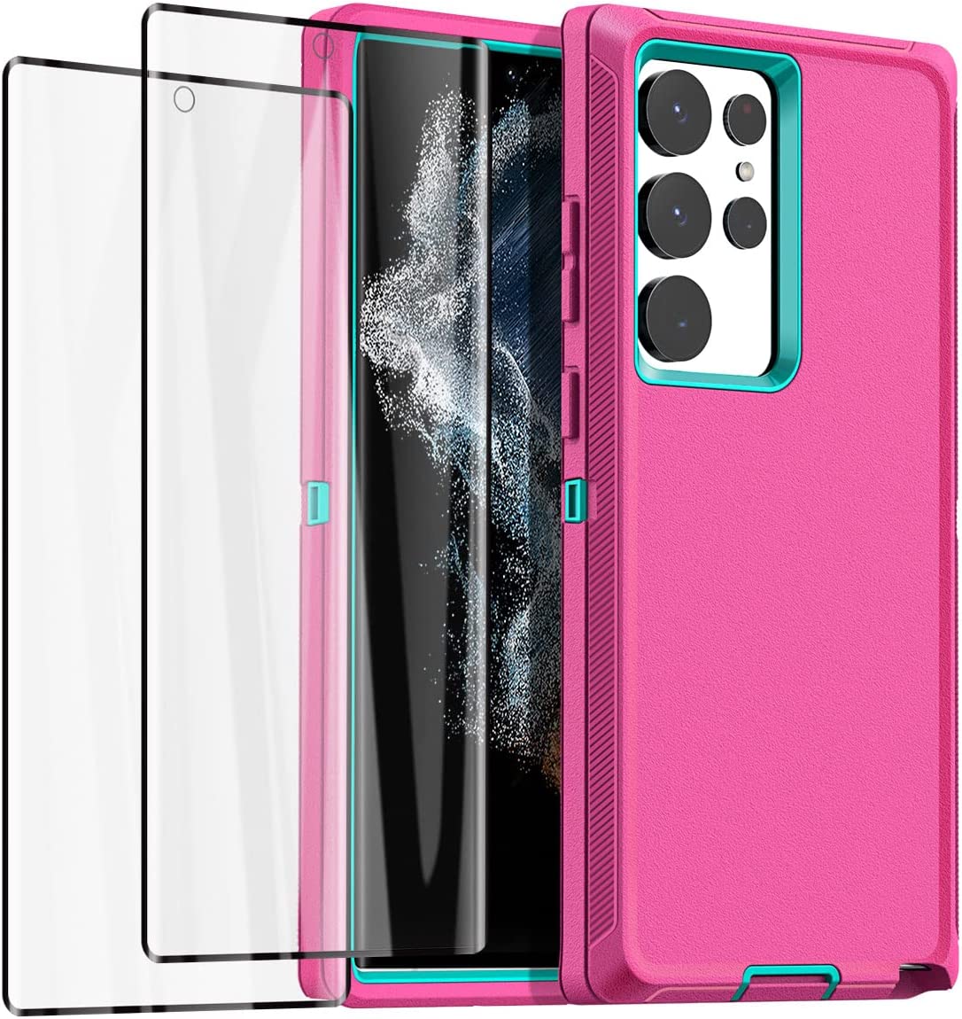 Samsung Galaxy S23 Ultra Heavy Duty Rugged Case - Shockproof, Dirtproof & Scratch Resistant Protective Cover for Outdoor, Work & Extreme Sports