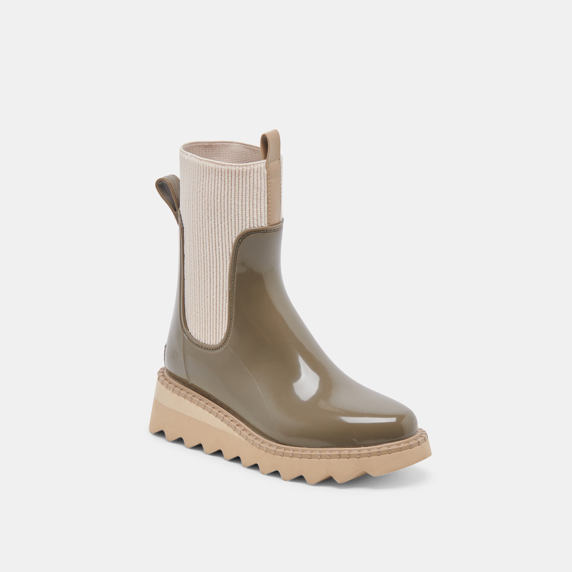 TROPIC H2O Waterproof Rain Boots for Women - DK Moss Patent Leather Style - Stella Collection | Perfect for Gardening, Hiking & Outdoor Adventures
