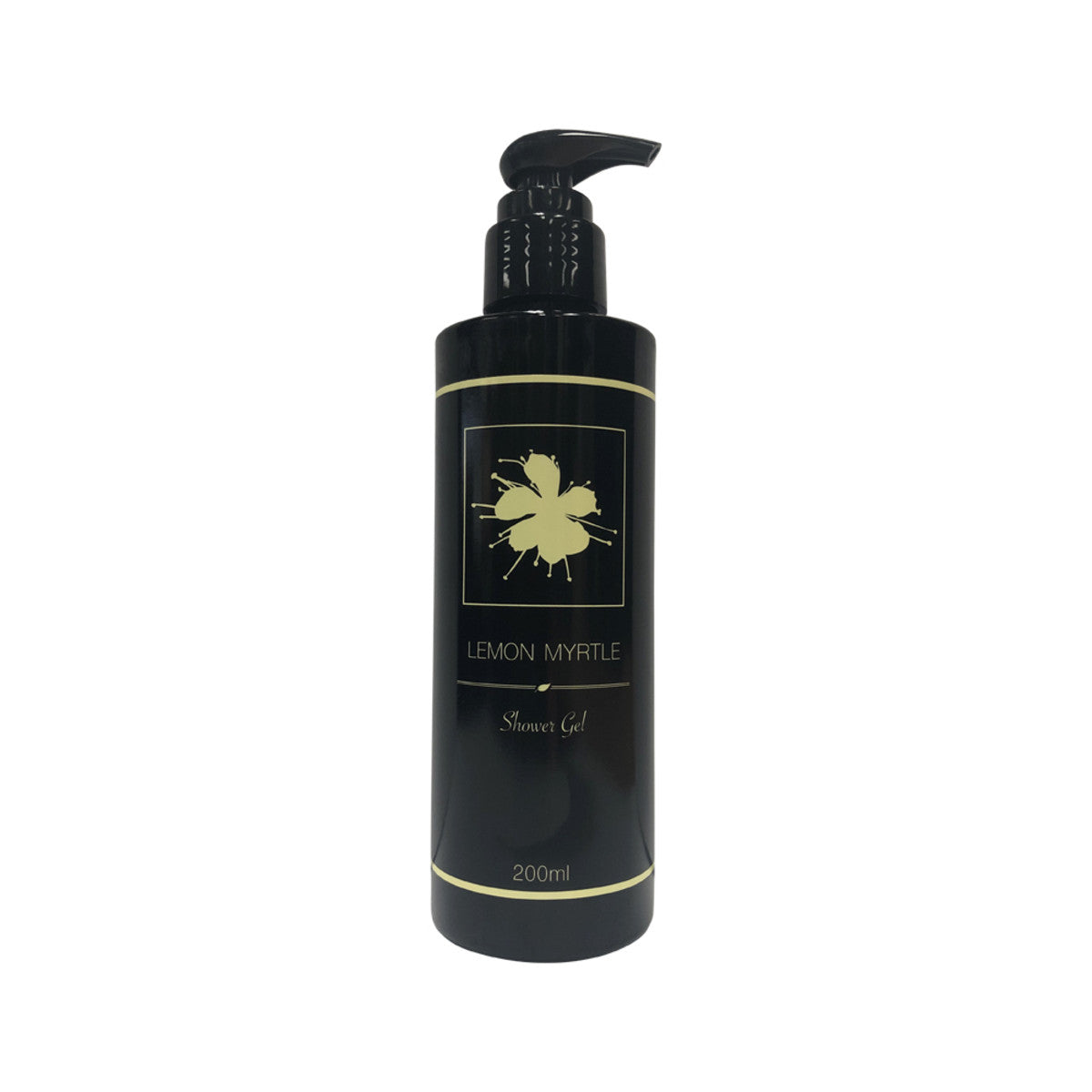 Clover Fields Lemon Myrtle Shower & Bath Gel 200ml - Refreshing Natural Body Wash for Relaxing Spa Experience at Home