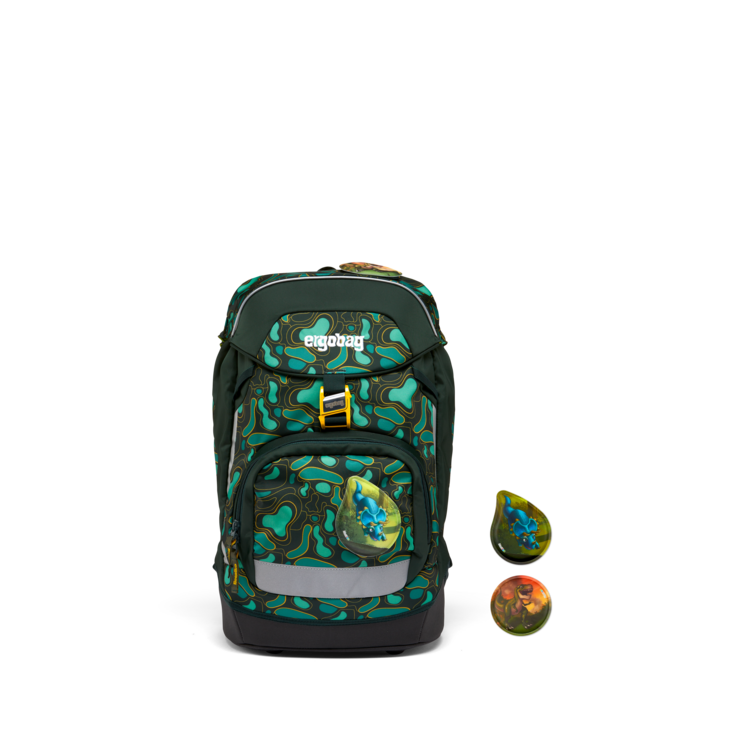 Ergobag Prime School Backpack TriBearatops - Lightweight Durable Kids Backpack for Boys & Girls (2024 New Collection) - Perfect for School, Travel & Daily Use