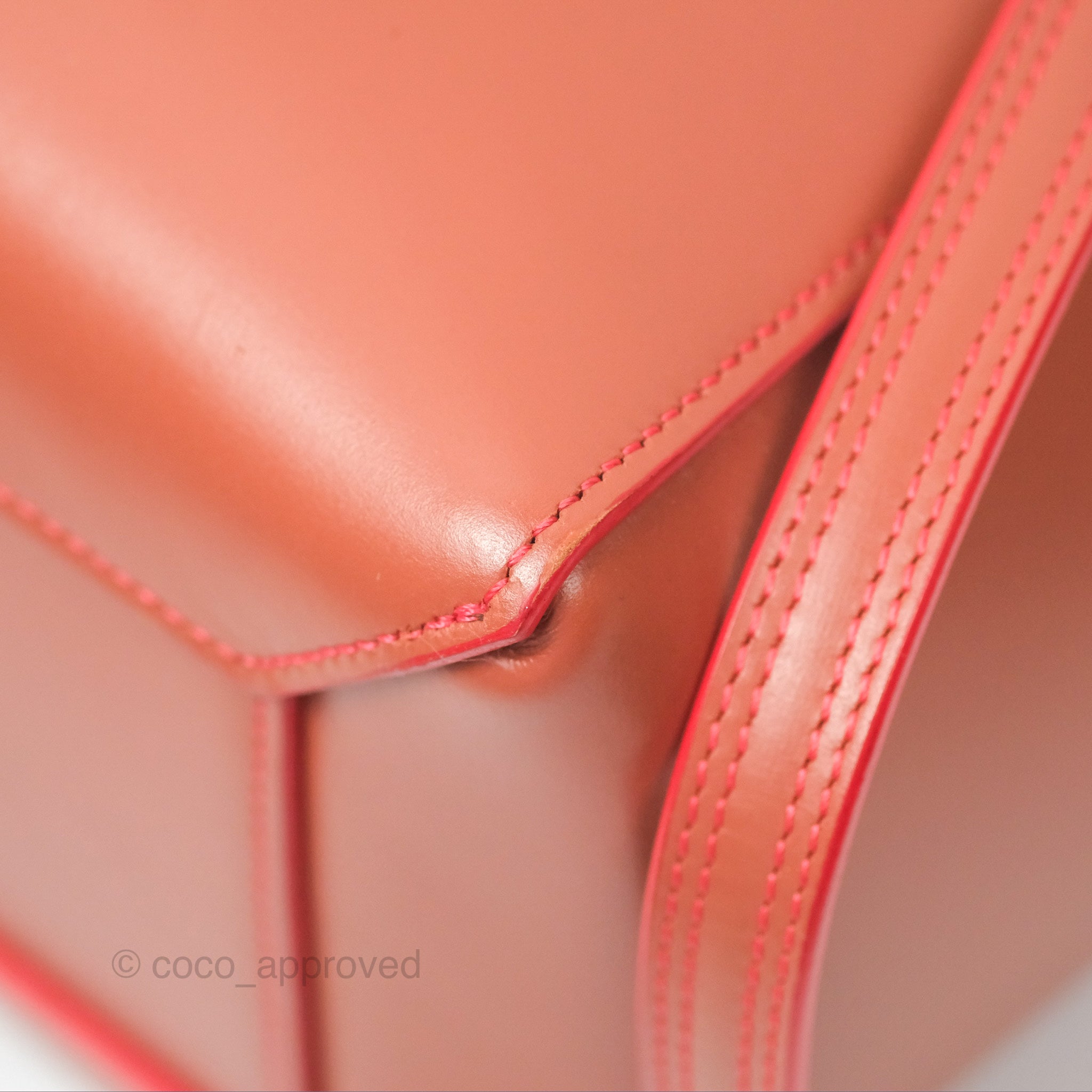 Celine Micro Belt Bag in Terracotta | Smooth Leather with Gold Hardware | Perfect for Work, Travel & Everyday Use