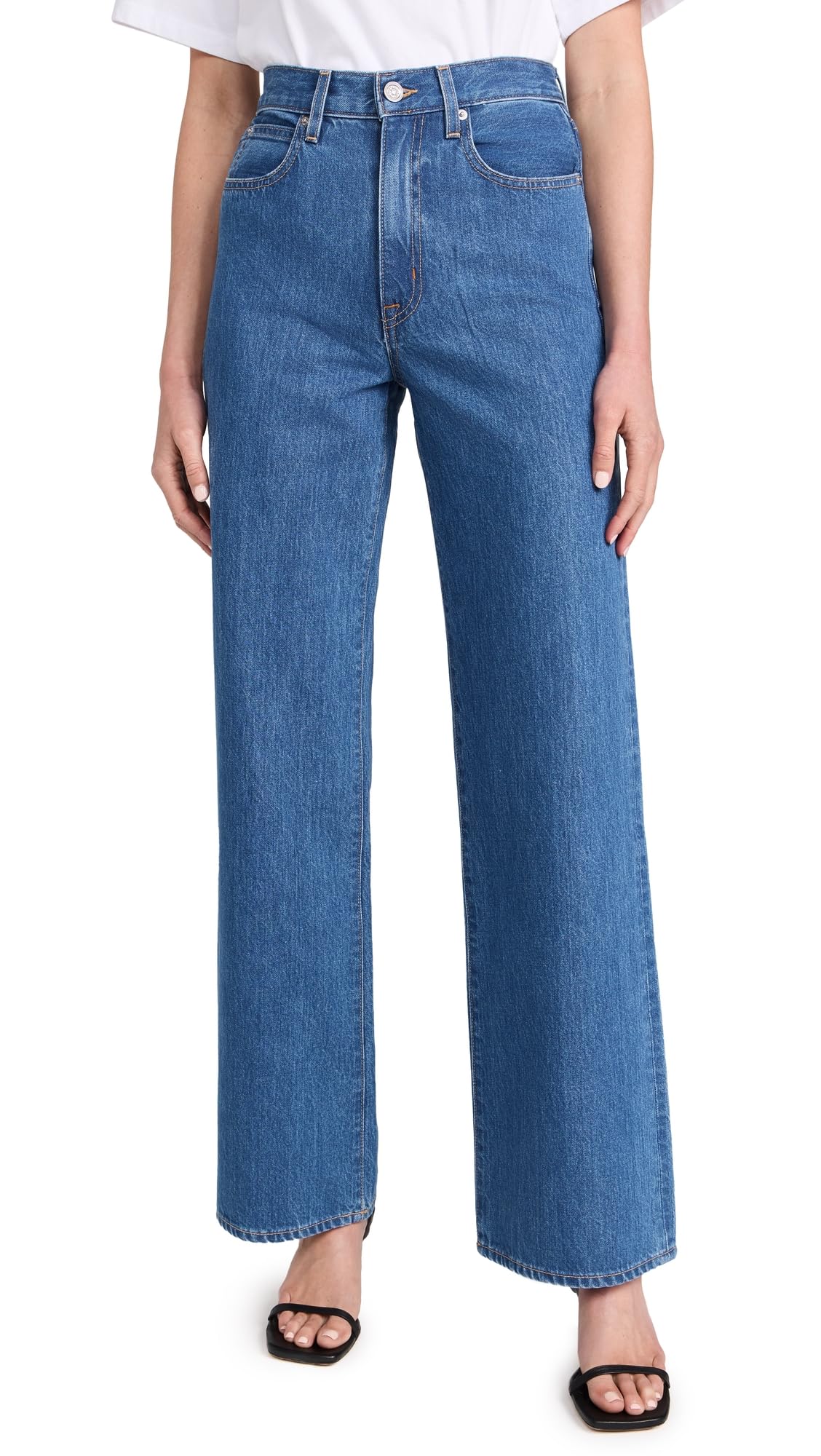 Women's Grace Jeans - High Waist Slim Fit Stretch Denim Pants for Casual Wear & Office Outfits
