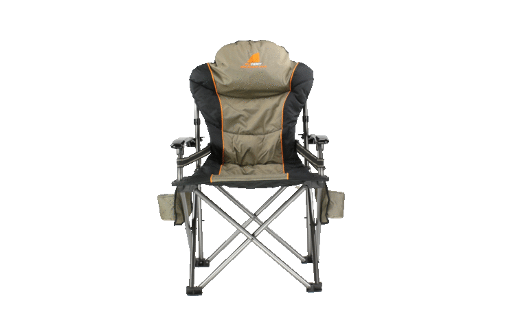 Oztent King Kokoda Chair - Heavy Duty Camping Chair with High Back Support - Perfect for Outdoor Adventures, Hiking, and Backpacking