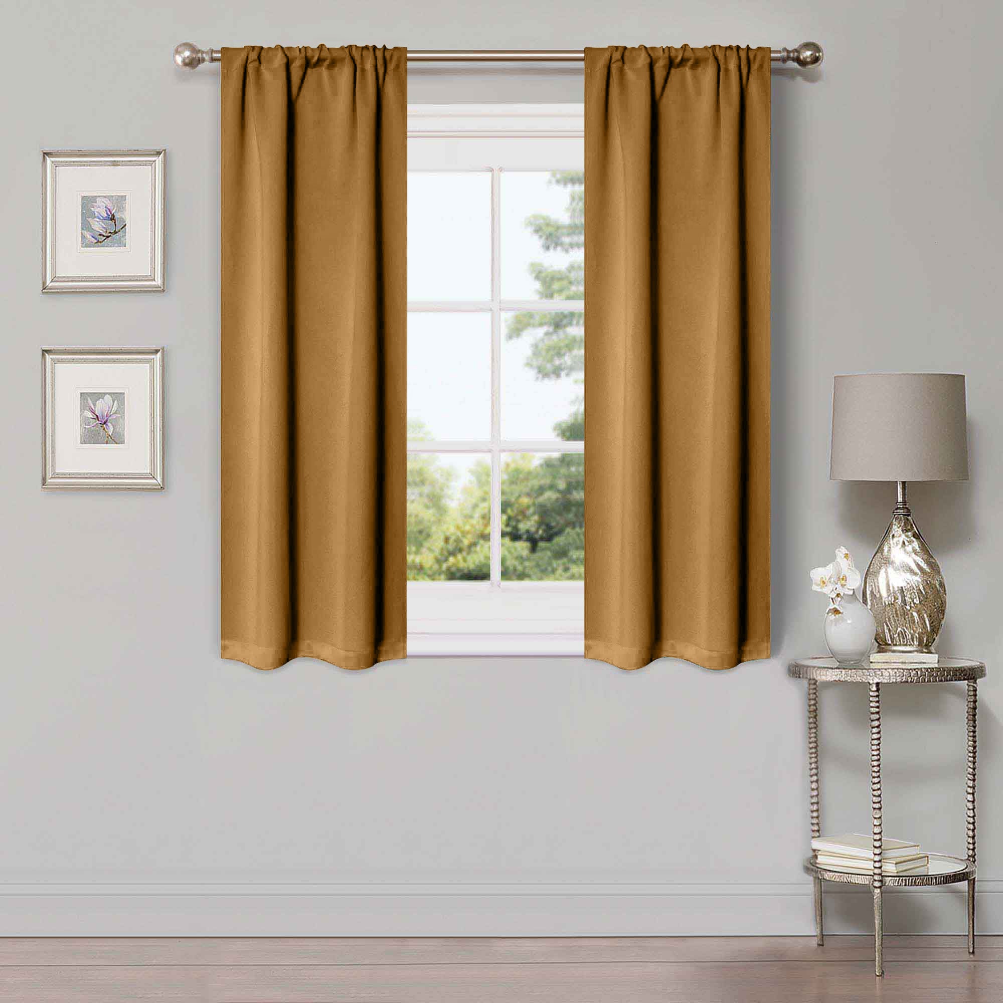 Blackout Curtains for Bedroom - Machine Washable, Thermal Insulated, Noise Reducing - Set of 2 Panels - Perfect for Nursery, Home Theater & Shift Workers (42x84 Inches)