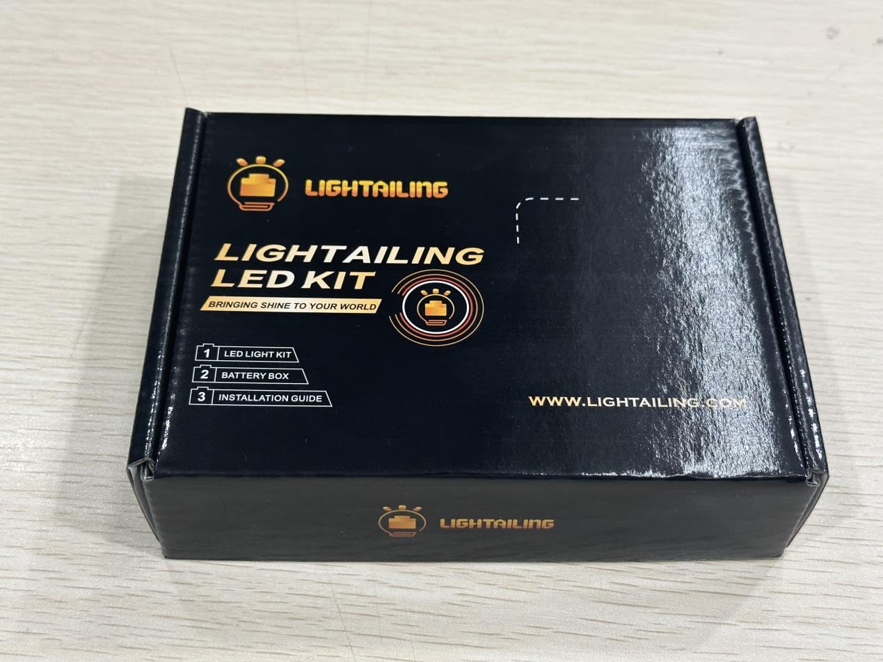 Lightailing Rechargeable Battery Box - Portable Power Supply for LEGO Lights, Outdoor Camping & Emergency Backup