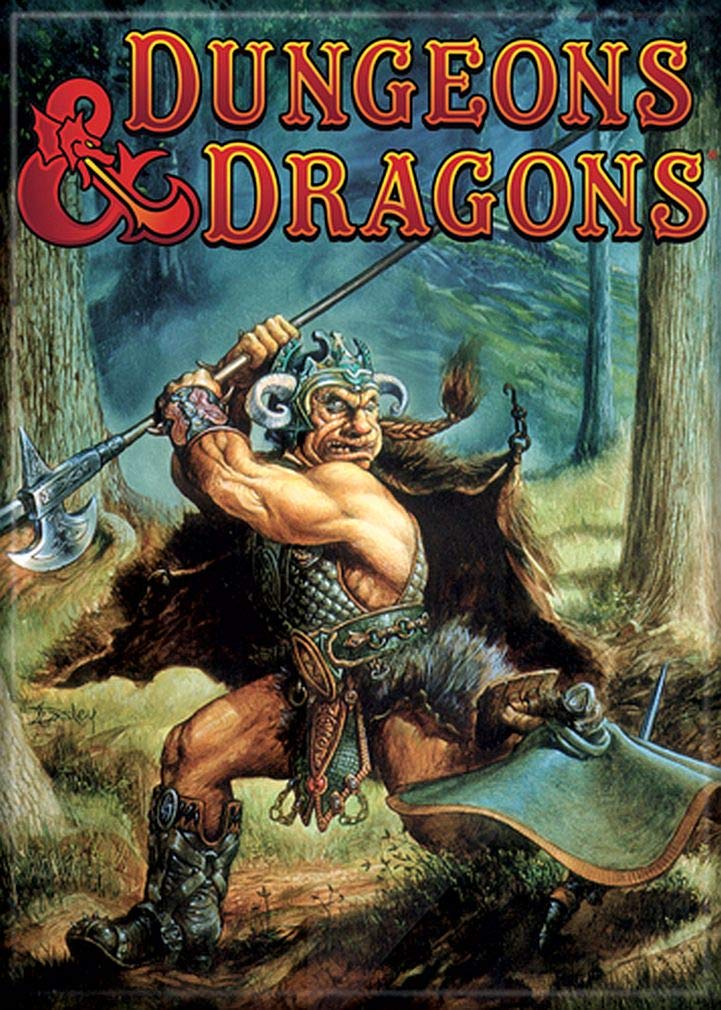 Dungeons and Dragons Advanced Monster Manual II Refrigerator Magnet - 2.5