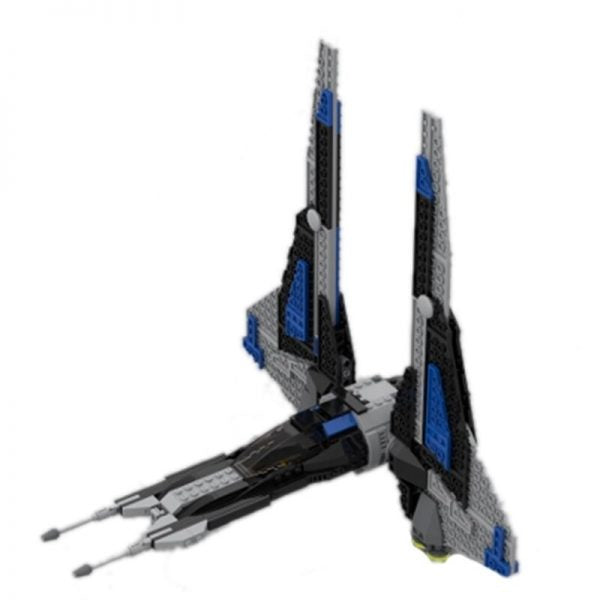 381PCS MOC 32465 Mandalorian Fighter Death Watch Building Blocks Set - Star Wars Inspired DIY Model Kit for Adults & Kids | Perfect for Collectors, Gift Giving & Creative Play