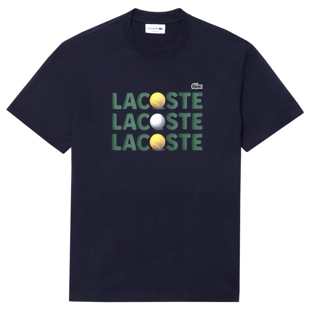 Lacoste Men's Classic Fit Short Sleeve Polo Shirt - Dark Navy Blue | Casual & Business Wear for Men | Perfect for Golf, Office, and Everyday Outfits
