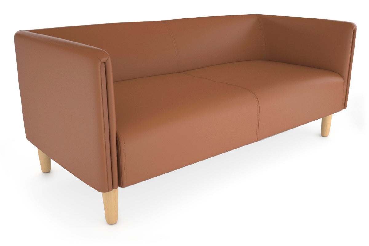 Drej 2.0 Lounge Chair with Square Arms - Triple Seating Modern Sofa for Living Room, Lounge & Office Comfort