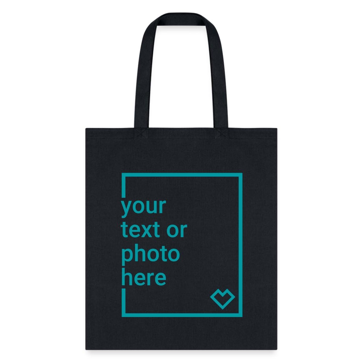 Customizable Tote Bag with Personalized Text & Image - Spreadshirt Eco-Friendly Canvas Tote for Shopping, Beach & Everyday Use