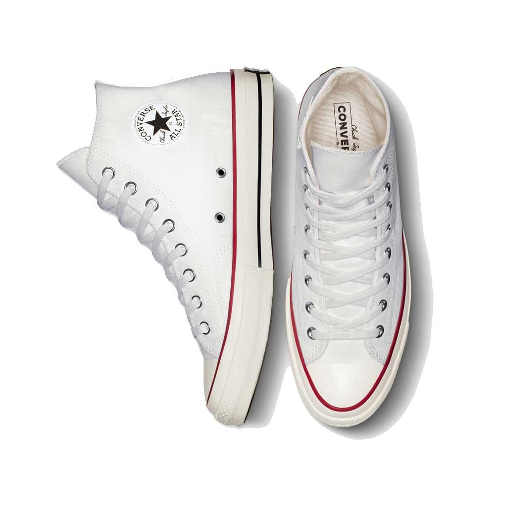 Converse Chuck 70 High Top Sneakers - Classic White Canvas Shoes for Men & Women | Casual Wear, Street Style & Everyday Fashion