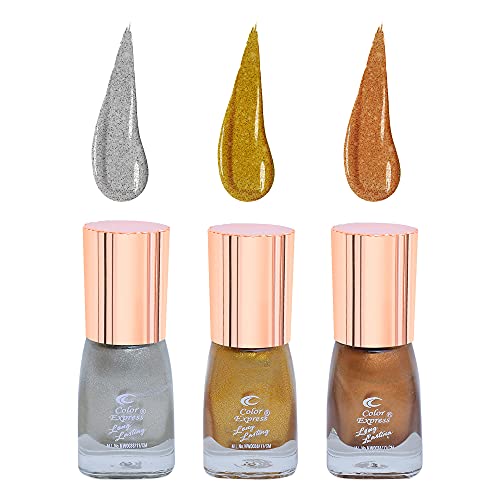 CANARY GOLD,METTALIC BRONZE,METTALIC SILVER