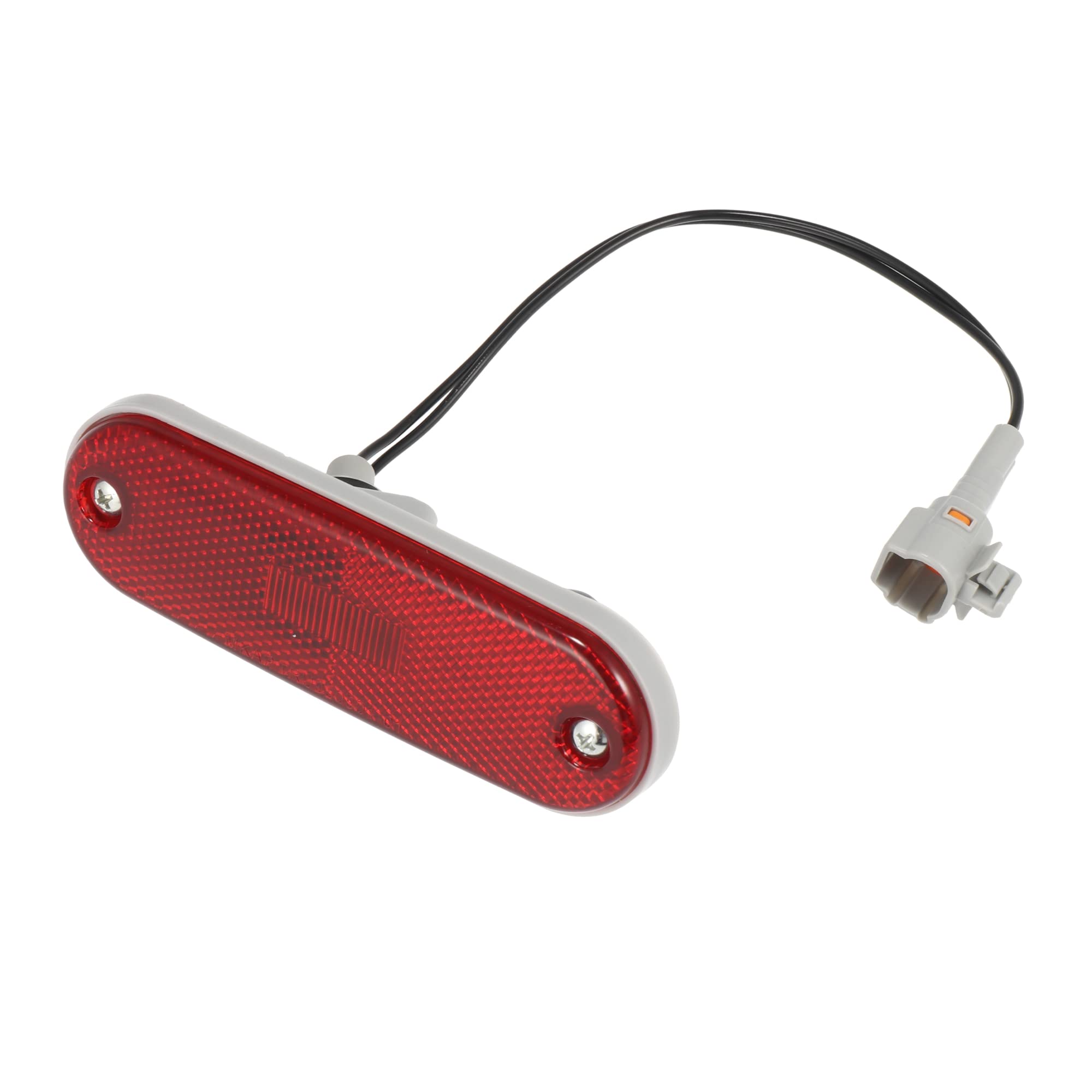 X AUTOHAUX Red Side Marker Reflector Lamp - Replacement for Toyota RAV4 1996-2004 Left Rear Bumper (Part #81760-42010) | Durable Exterior Lighting for Improved Night Visibility & Safety