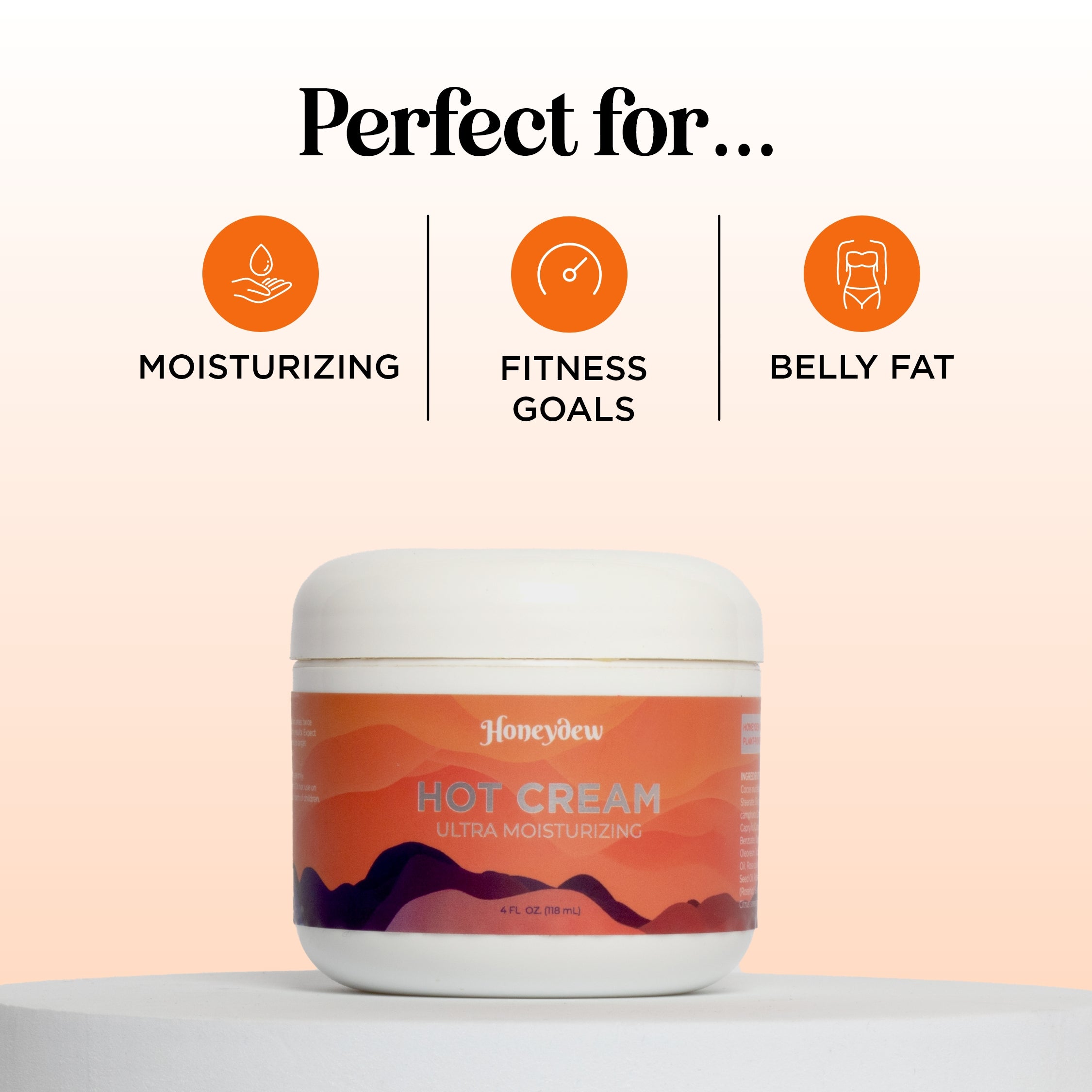 Honeydew Hot Cream - Moisturizing & Nourishing Skin Care for Dry & Sensitive Skin | Perfect for Nighttime Use & Winter Hydration