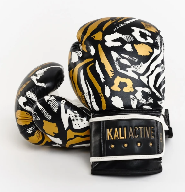 Kali Active: Premium Animal Print Boxing Gloves for Training & Fitness - Perfect for Boxing, MMA, and Kickboxing Workouts