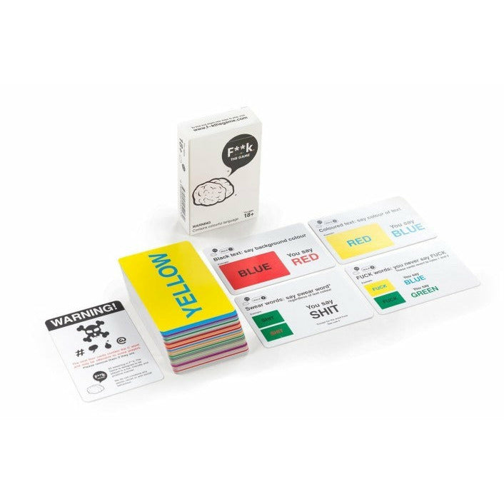 F**K The Game - Fun Adult Card Game for Parties & Gatherings - Perfect for Game Nights, Bachelorette Parties & Social Events