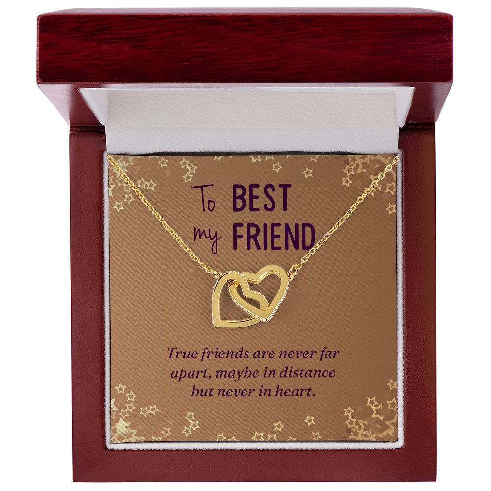 Best Friend Gifts for Women - Birthday Christmas Jewelry Necklace - Meaningful Friendship Present for Her - Perfect for Anniversaries, Graduation & Special Occasions