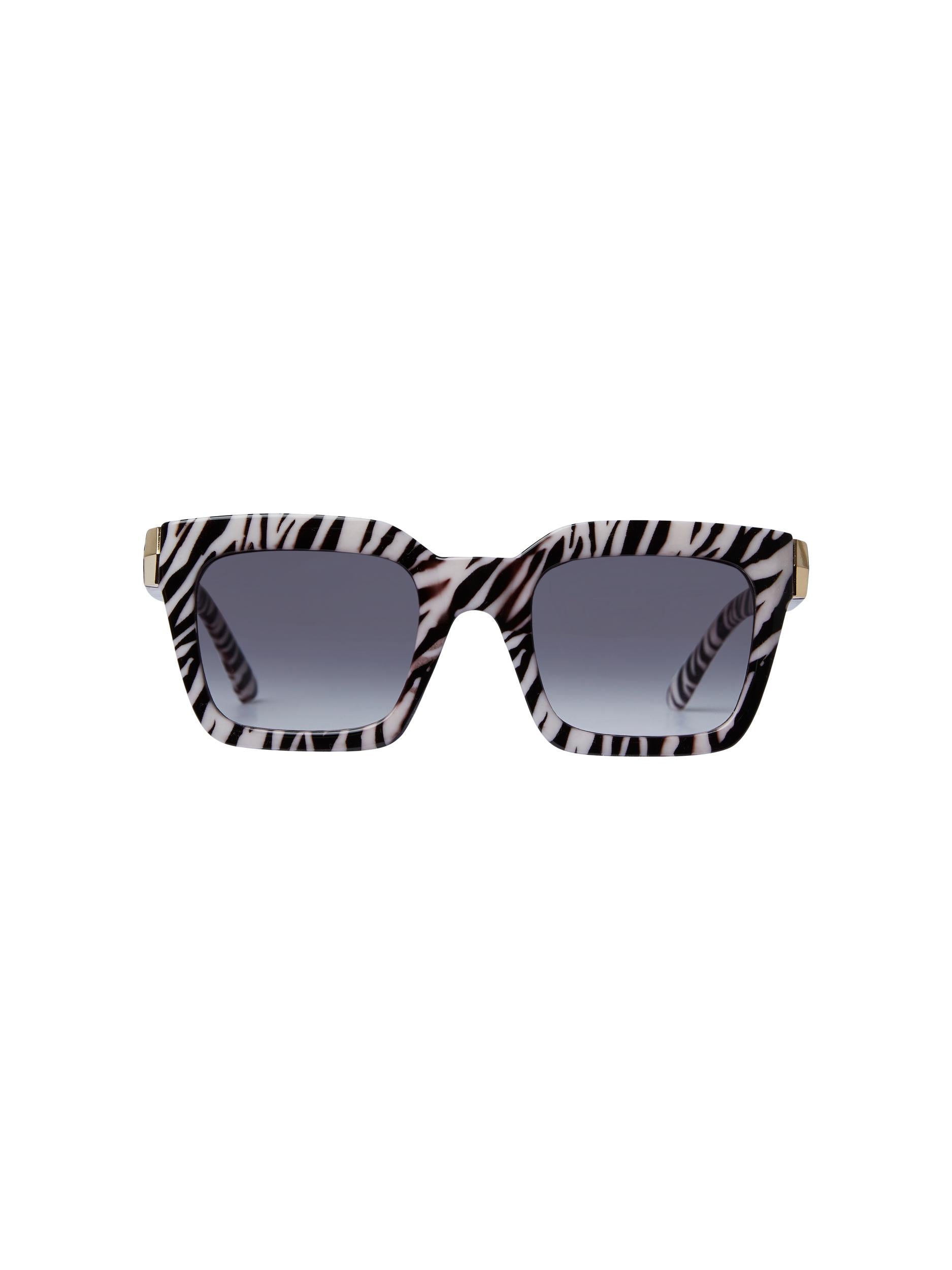 ALLA Polarized Zebra Print Sunglasses for Women & Men - UV Protection, Fashionable & Durable - Perfect for Beach, Driving & Outdoor Activities