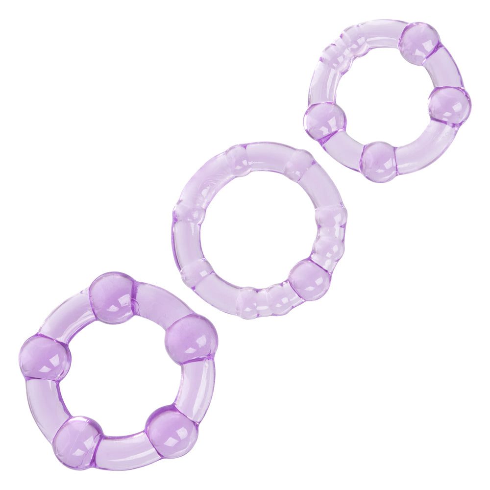 Premium Island Rings Cock Ring Set - 3 Pack for Enhanced Pleasure & Performance - Perfect for Couples & Solo Play