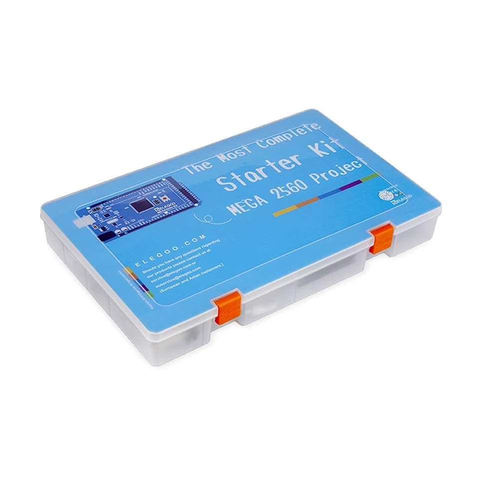 ELEGOO Mega R3 Project Starter Kit - Complete Arduino Compatible Kit with Tutorial for DIY Electronics, Robotics & STEM Learning | Perfect for Beginners, Makers & Educators