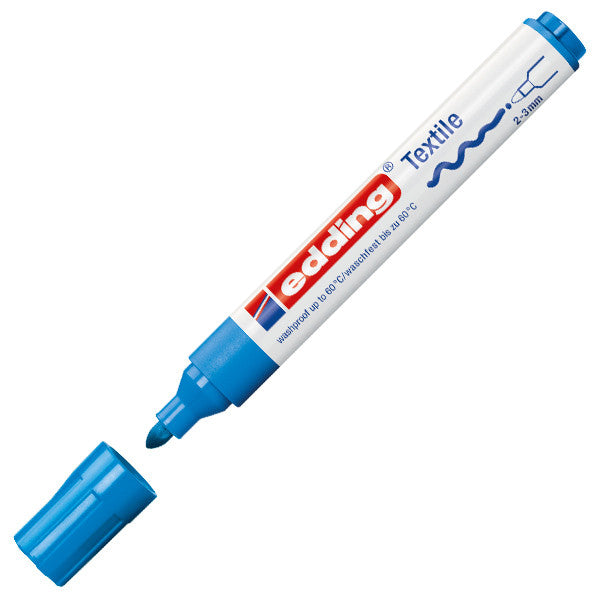 edding 4500 Bullet Tip Textile Marker - Permanent Fabric Marker for Clothes, Shoes & DIY Crafts - Ideal for Customizing T-Shirts, Denim & Canvas Projects