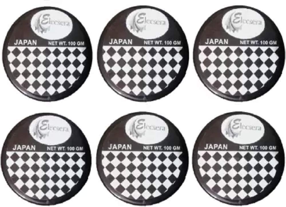 Elecsera Hair Wax Pack of 6 - Strong Hold Styling Wax for Men & Women (600g) - Perfect for Pompadour, Quiff & Textured Hairstyles