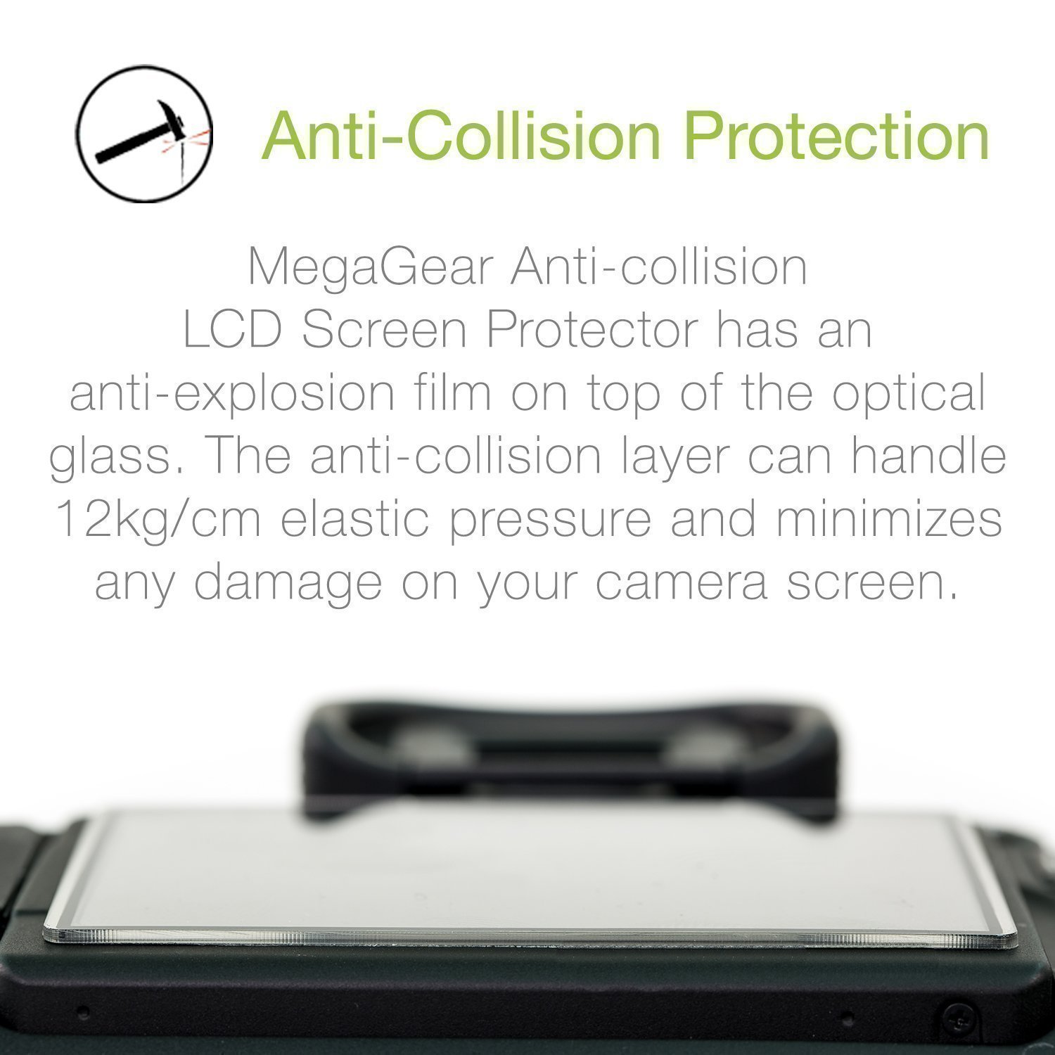 MegaGear MG2004 LCD Screen Protector for Nikon Z fc Camera - Anti-Scratch Protection
