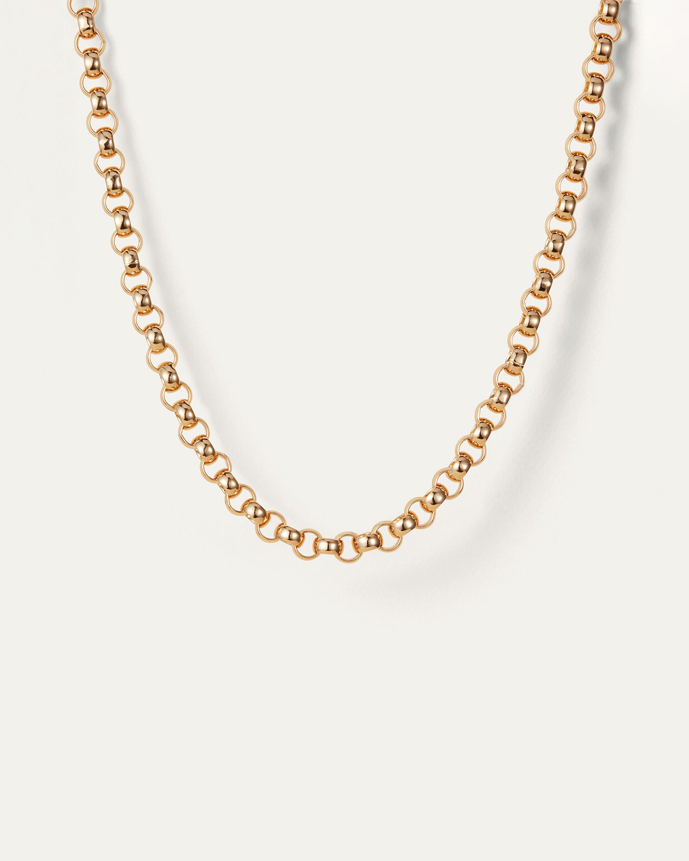 Rodin Chain Gold Necklace - 18K Gold Plated Elegant Jewelry for Women - Perfect for Parties, Weddings & Everyday Wear